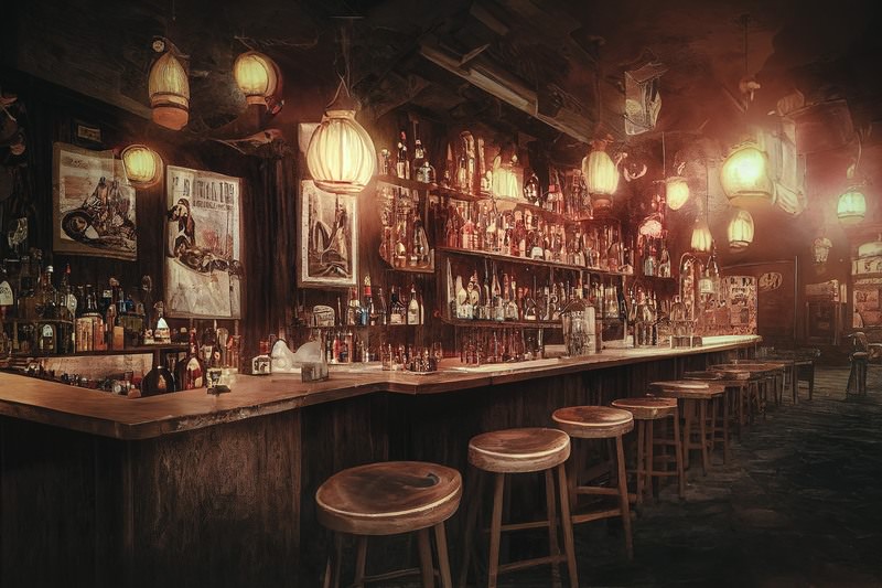 ウエスタン風BAR